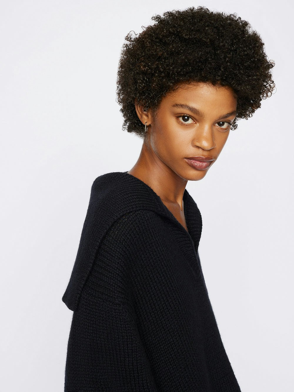 sweater front detail